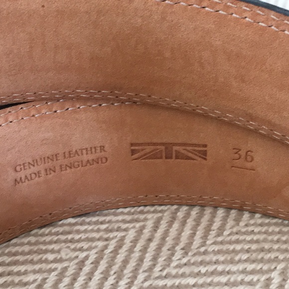 British belt company hand crafted England belt 36 - Picture 9 of 11